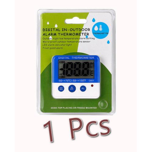 Gambar Termometer Digital Outdoor/Kulkas, Freezer Fridge Thermometer Alarm - 1 pcs dari Alvarez Multi Usaha undefined Tokopedia