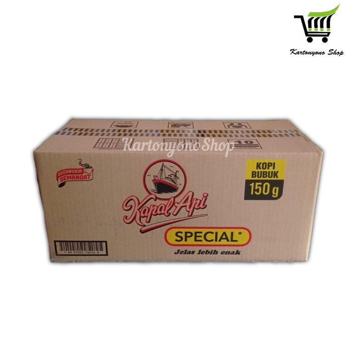 Gambar Kopi Kapal Api Special Kopi Bubuk Besar Per Dus dari Kartonyono Official undefined Tokopedia