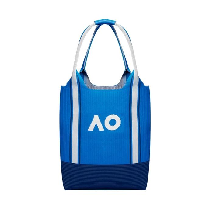 Gambar AO Australian Open Woven Tennis Bag Sport Tote Bag - Blue dari Sista Hood Shop undefined Tokopedia