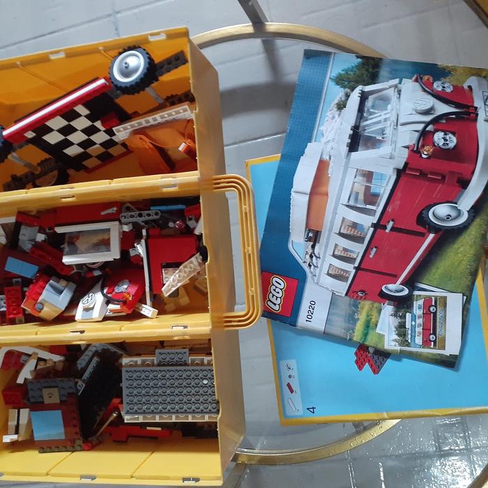 Lego Volkswagen T1 Camper Van 10220 Bonus Lego Hero Factory Bulk 30 2182