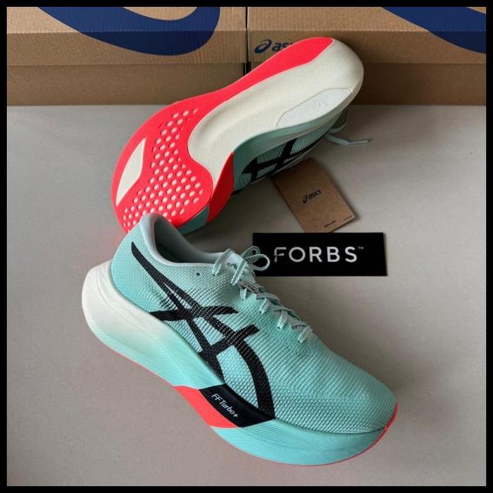 Gambar Tenis Asics Metaspeed Sky Paris Series Illuminate Mint Black || Tosca Blue Red Sky Original Best Quality - 43.5 dari saniahhsani undefined Tokopedia