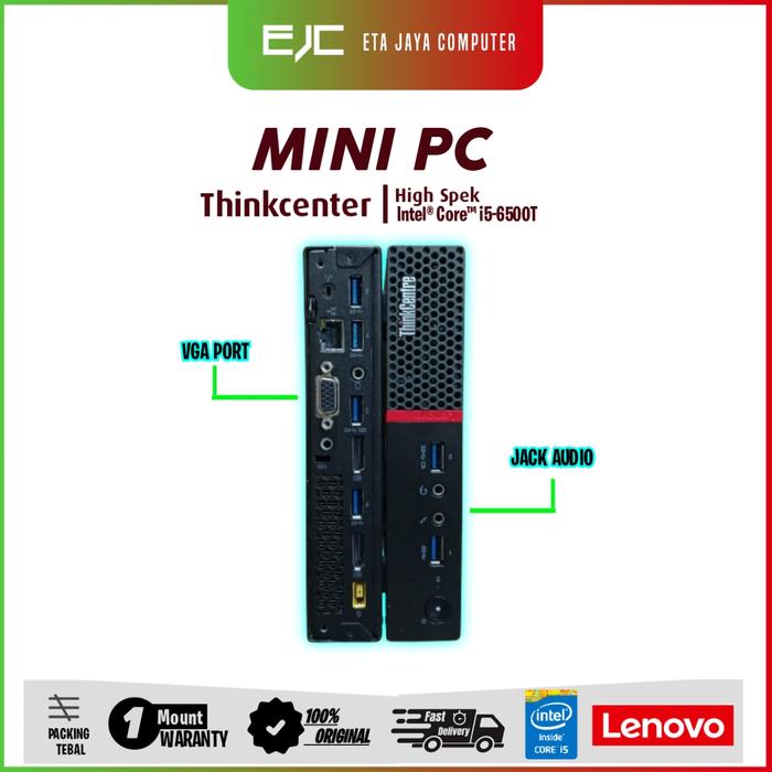 Jual MINI PC LENOVO THINKCENTRE M700 CORE i5 6500T RAM 8GB SSD
