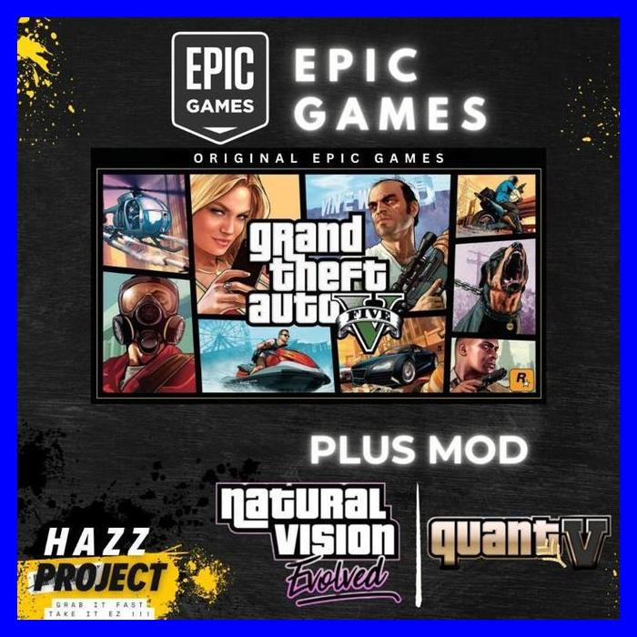 Gambar Terbaru Gta V/ Gta 5 Online Premium Edition Pc Original - Epic Games - Fivem/Roleplay Produk Warzin - Plus NVE dari yamku undefined Tokopedia