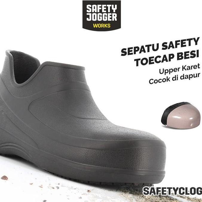 Gambar [GRATIS SARUNG TANGAN] Safety Jogger Works Safetyclog Sepatu Kerja Sefty Chef Kitchen F&B Medical Cleaning Service Eva Boots Shoes - 36 dari Apply Store1 undefined Tokopedia