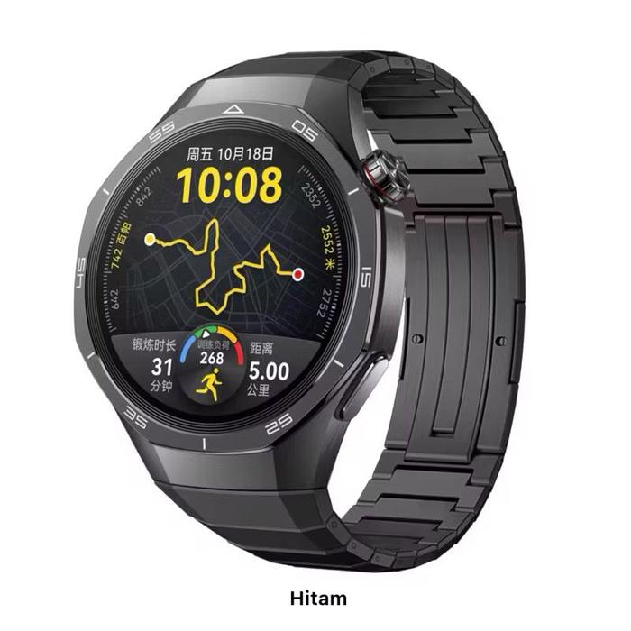 Gambar Alfah- HT32 Smartwatch Amoled Free 2 Strap - Hitam dari alfahwatch undefined Tokopedia