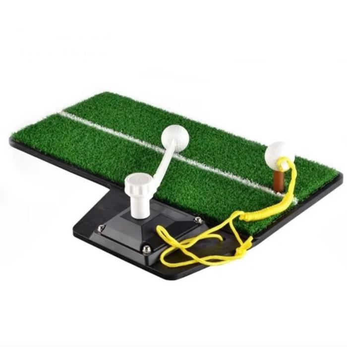 Gambar Golf Swing Practice Mat with String Ball Matras Driving Karpet Golf dari Afflatus Sports undefined Tokopedia