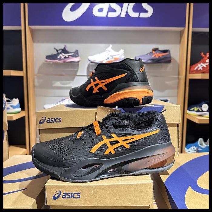 Gambar Tenis Asics Gel Resolution X Black/Shocking Orange Original Best Quality - 46 dari saniahhsani undefined Tokopedia