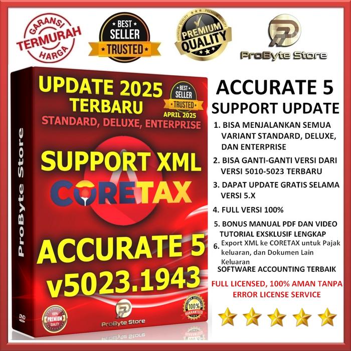Gambar ACCURATE 5 Software Akuntansi Versi Terbaru 2017 Full Version dari Gerai Software undefined Tokopedia