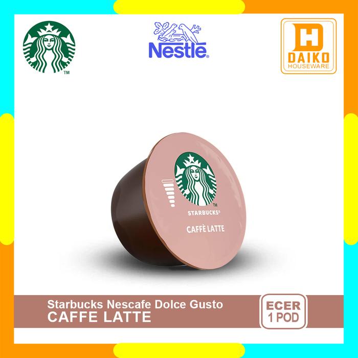 Gambar Capsule Starbucks Ecer Satuan for Nescafe Dolce Gusto Machine - Kapsul Kopi Starbucks Eceran dari Daiko Houseware undefined 5 Tokopedia