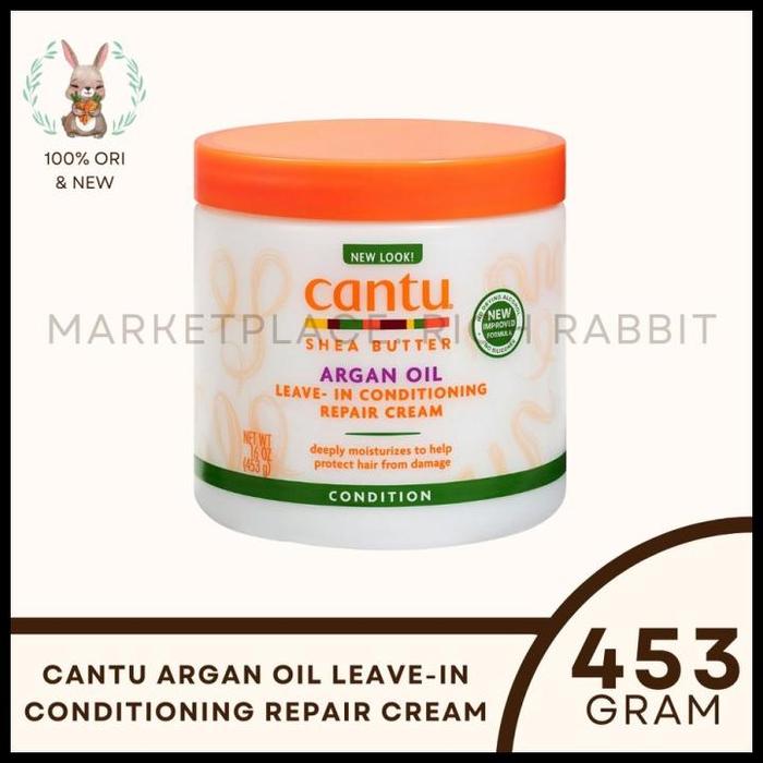 Gambar Cantu Argan Oil Leave-In Conditioning Repair Cream Leave In 453 Gram Original Best Quality dari Beauty Womenss undefined Tokopedia