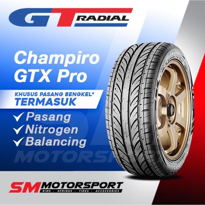 Gambar GT Radial Champiro GTX Pro 185/60 R15 Ban Mobil - KIRIM TUJUAN dari SM Motorsport Jakarta undefined Tokopedia