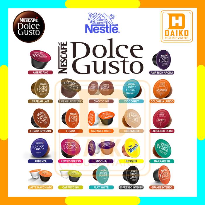 Gambar Capsule NDG Nescafe Dolce Gusto Ecer All Varian Rasa Original Nestle dari Daiko Houseware undefined Tokopedia