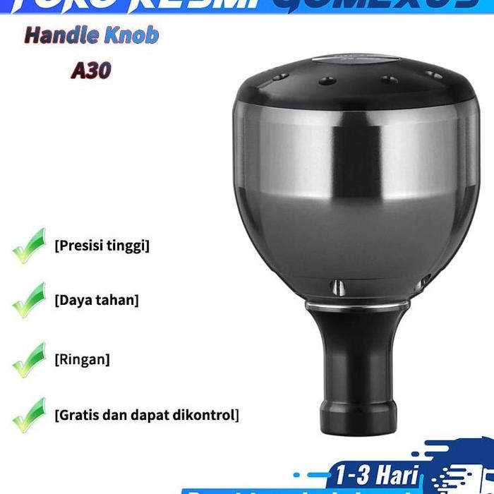 Gambar Gomexus Knob Handle Reel Pancing 30Mm Untuk Shimano Nasci Exsence Daiwa Tatula Lt Ryobi Ap Power Nova A30 (30Mm) Terbaru Terlaris Terbaik - Asap Hitam dari AsmodeusInc undefined Tokopedia
