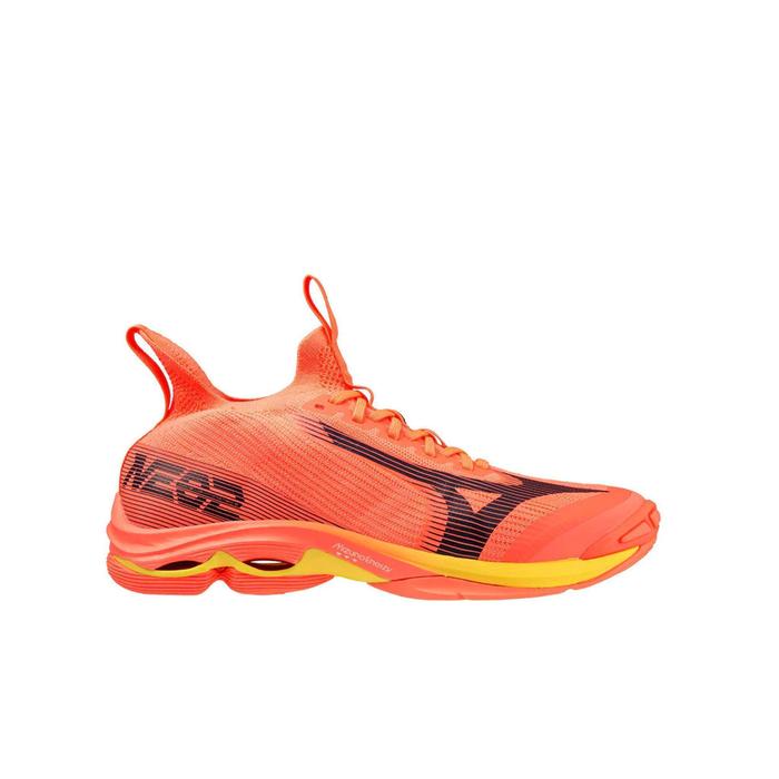 Gambar MIZUNO Sepatu Volley Wave Lightning Neo 2 Neon Flame Black Bolt 2 - 41 dari Gun2 Sport undefined Tokopedia