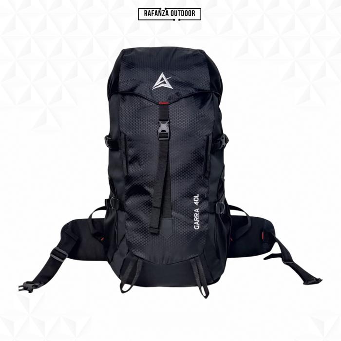 Gambar Tas Keril 50L Ransel Gunung Hiking Carrier 50 Liter Backpack 121 - Hitam 40L dari Rafanza Outdoor undefined Tokopedia