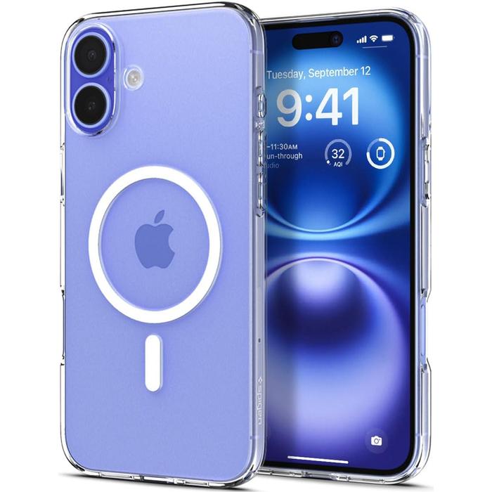 Gambar Case iPhone 16 Pro Max 16 Plus Spigen Liquid Crystal Clear MagFit Magnetic Casing Soft Silicone MagSafe Cover Slim Original New - 16 dari Garuda Gadget undefined Tokopedia