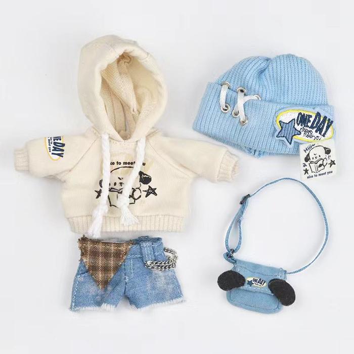 Gambar Nendoroid Outfit / OB11 YMY DOD doll / One day set - Blue hat dari SKY STORY SHOP undefined Tokopedia