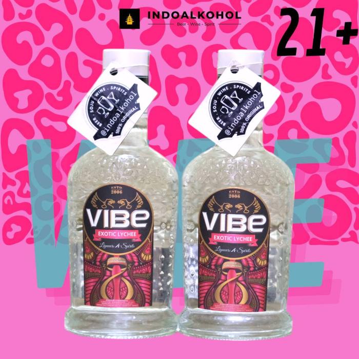 Gambar Vibe Exotic Lychee 350ml - Vibe Black Tea 350ml - INDOALKOHOL Original 100% - 2 Lychee dari indoalkohol undefined Tokopedia