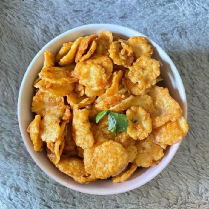 Gambar Produk emping gebuk/emping melinjo keceprek mateng kemasan (500grm) - Pedas, 500grm dari aqilashop seler undefined Tokopedia