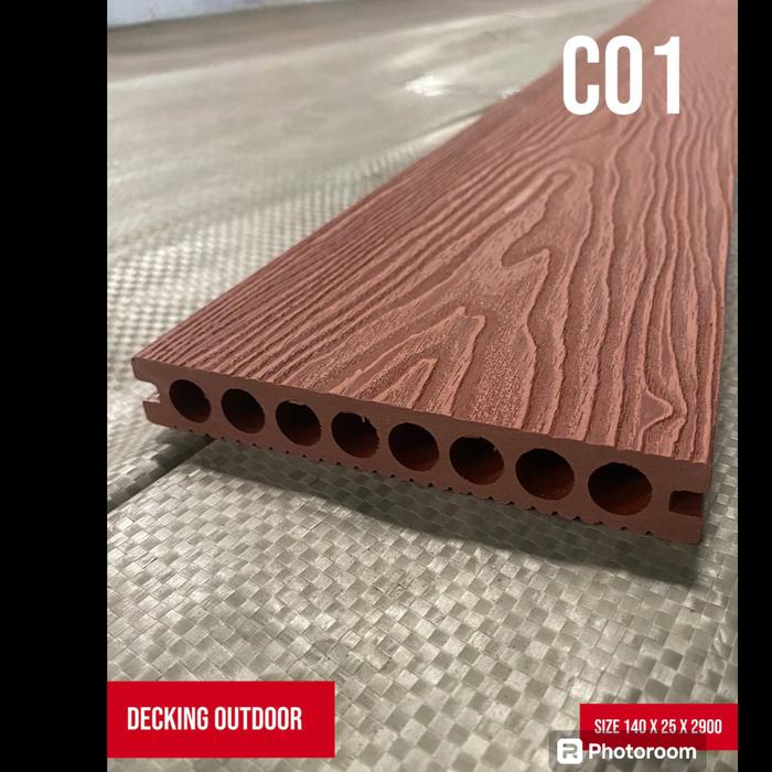 Gambar Lantai Decking WPC / Wpc Decking / WPC OUTDOR - C01 dari Rumah Interior Terlengkap undefined Tokopedia