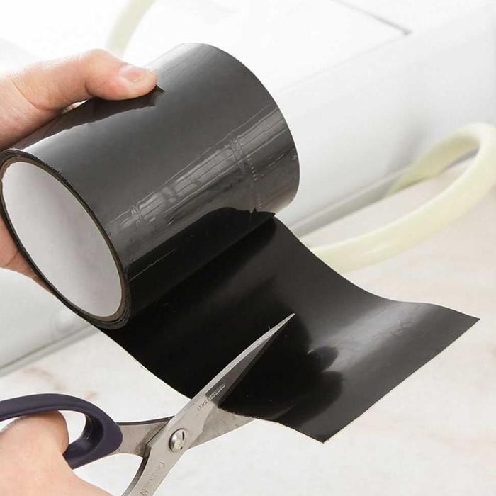 Gambar TaffPACK Lakban Anti Bocor Waterproof Leak Stop Tape 10x152cm - 51DB - Hitam dari Junha shop indah undefined Tokopedia