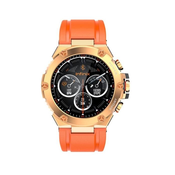 Gambar Infinix Smart Watch XW3GT XWATCH 3 GT - Jam Tangan Pintar dengan Bluetooth V5.2 Baterai 500mAh Tahan Air IP68 Garansi Resmi Indonesia Grey Layar - GOLD dari LEGEND.ELTRO.ID undefined Tokopedia