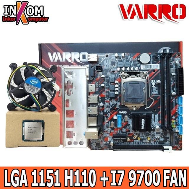 Varro 9th Gen Intel Mobo Motherboard Untuk Intel Gen 10 H55 Series