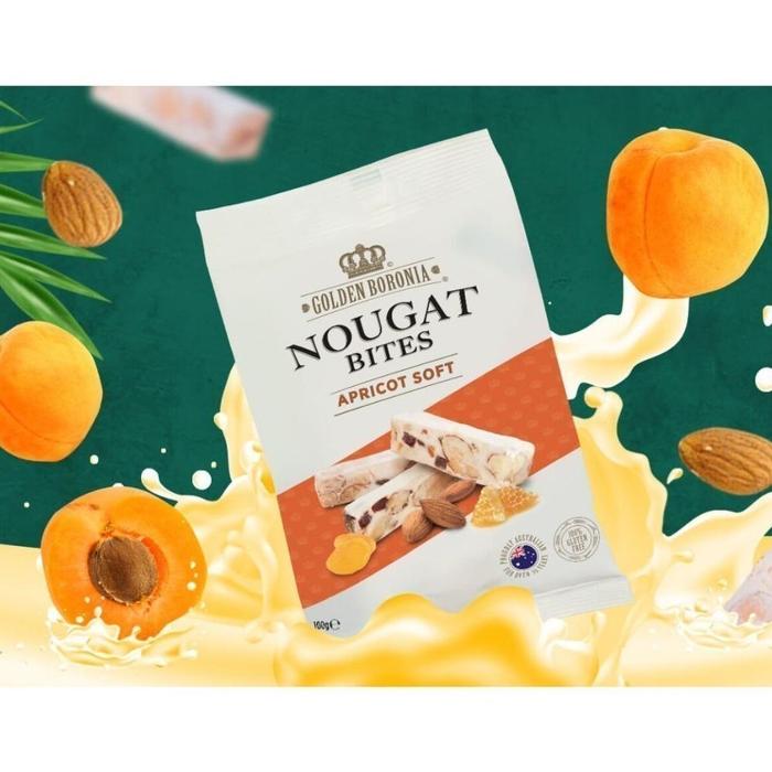 Gambar Golden Boronia Almond Nougat 100gram asal Australia - Apricot Soft dari MORR SHOPY undefined Tokopedia
