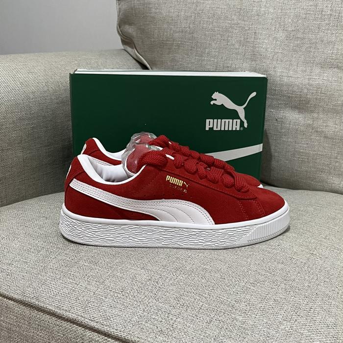 Sneakers Puma Suede Merah Beli Puma Suede Vintage 'High Risk Red' 374921-06  Novelship