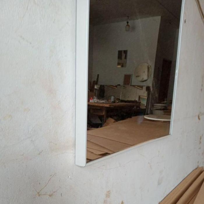 Gambar kaca cermin tempel dinding full body/cermin tempel dinding/cermin kamar mandi /cermin dinding aesthetic/cermin dinding/cerminmake upkhusus grab /cermin gantung/cermin frameles/40x50,40x60,40x70,40x80,40x90,40x120/ccermin gantung/cermin full body Terlaris - Putih, 50x120 dari Babe Shop998 undefined Tokopedia