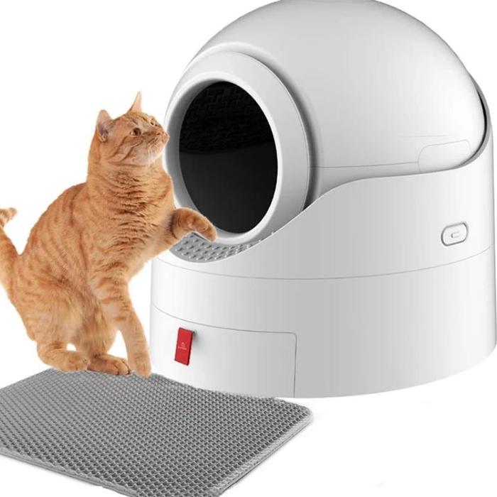 Jual Sale Smart Semi-Automatic Self Cleaning Cat Litter Box,Double