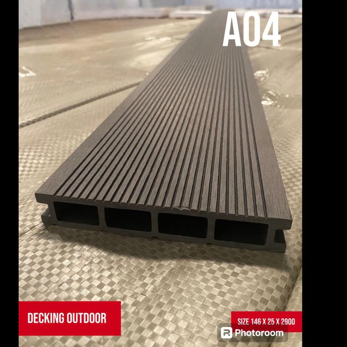 Gambar Lantai Decking WPC / Wpc Decking / WPC OUTDOR - A04 dari Rumah Interior Terlengkap undefined Tokopedia