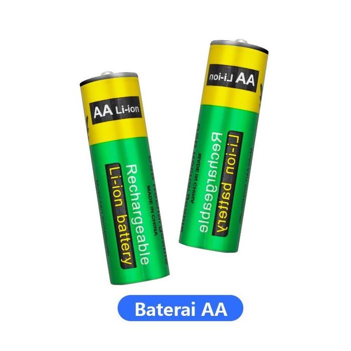 Gambar Original Goodch Baterai Cas Isi Ulang 2Pcs 4 Pcs Smart Tools Aa 1.5V Type-C Usb Rechargeable Lithium Battery Charge, Baterai Charger Batu Batre Cas Rechargeable Battery Aa / Aaa 800Mwh/3400Mwh Original - 2pcs AA 3400mWh dari Jeager Pediaa undefined Tokopedia