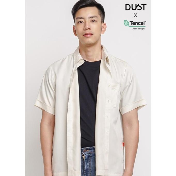 Gambar DUST - Kemeja Nadi Cream TENCEL Carbon Zero Comfease (DM. 1424) - S dari The Gentleman&#39;s Hub undefined Tokopedia