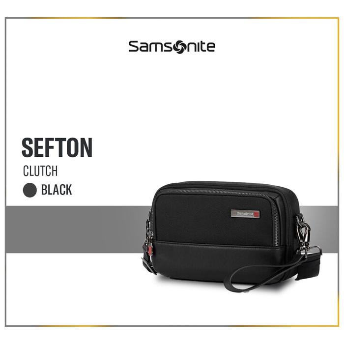 Gambar Samsonite Sefton 2Way Clucth - Black dari Samsonite Indonesia undefined Tokopedia