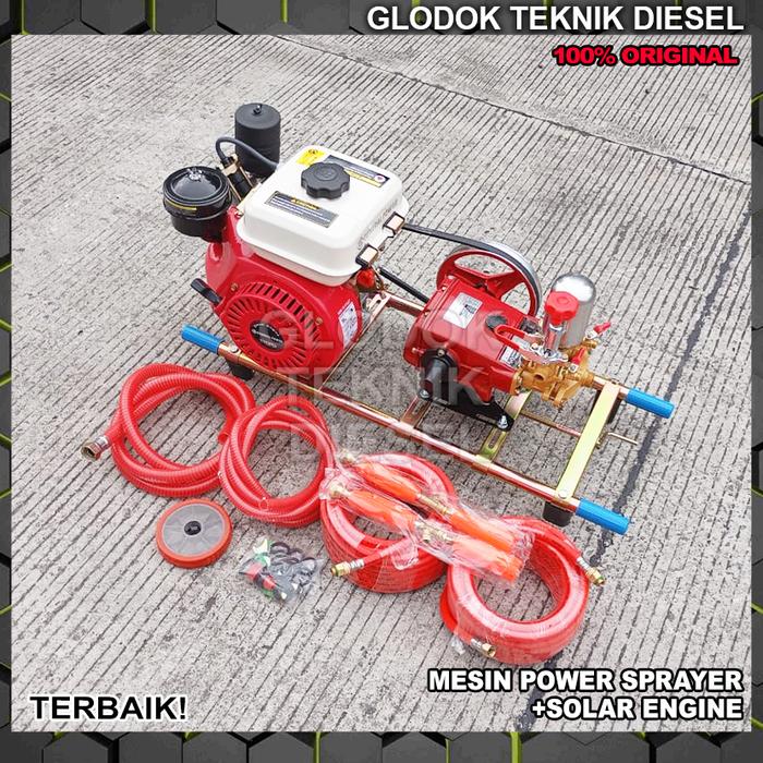 Gambar Mesin Steam Cuci Motor & Mobil + Penggerak Solar Engine Power Sprayer Machine Wash Siap Pakai Satu Set Original Terbaik - +SOLAR ENGINE dari Glodok Diesel undefined Tokopedia