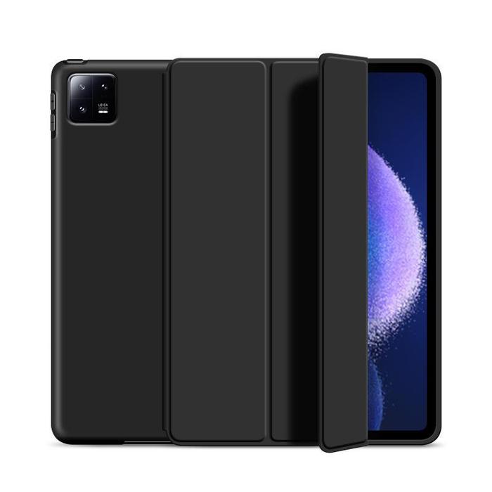 Gambar itel VistaTab Vista Tab 30 11 Inch Flip Leather Casing Smart Cover Pastel Trifold Standing Kuat Kulit - Hitam dari case ocean undefined Tokopedia