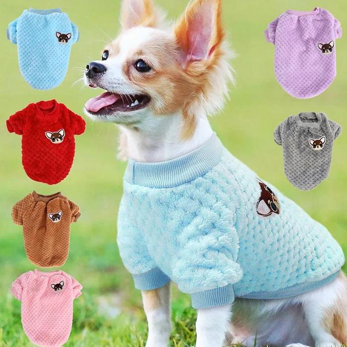 Jual Flannel Pet Dog Clothes For Small Medium Dogs Cats Warm