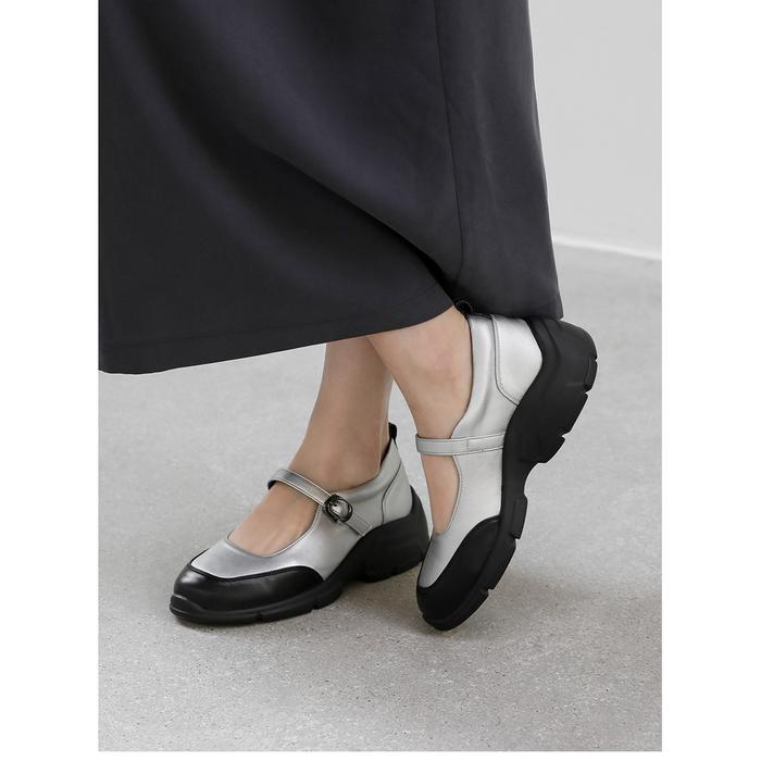 Jual SAPPUN Marien Platform Maryjane Sneakers 5cm Black Kab