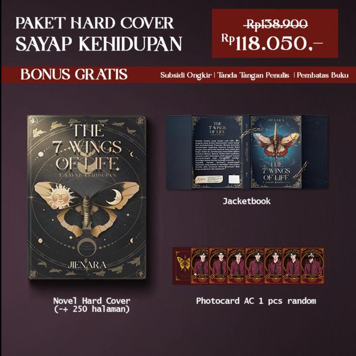 Gambar PREE ORDER - BUKU NOVEL - THE 7 WINGS OF LIFE - BUMI FIKSI MEDAN - SAYAP KHDUPN HC dari Bumifiksimedan001 Kota Medan Tokopedia