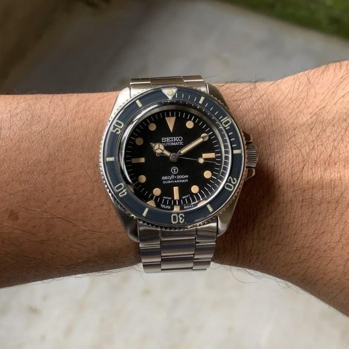 Seiko Skx007 Patina Vintage Seiko New Skx Seiko Submariner Skx