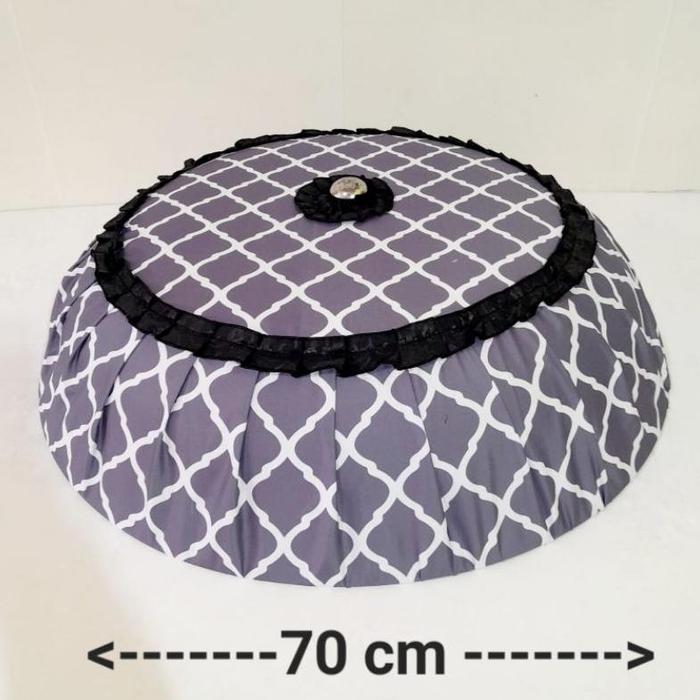 Jual BARU- Sarung Tudung Saji songkok bulat Jumbo Stainlees Besi
