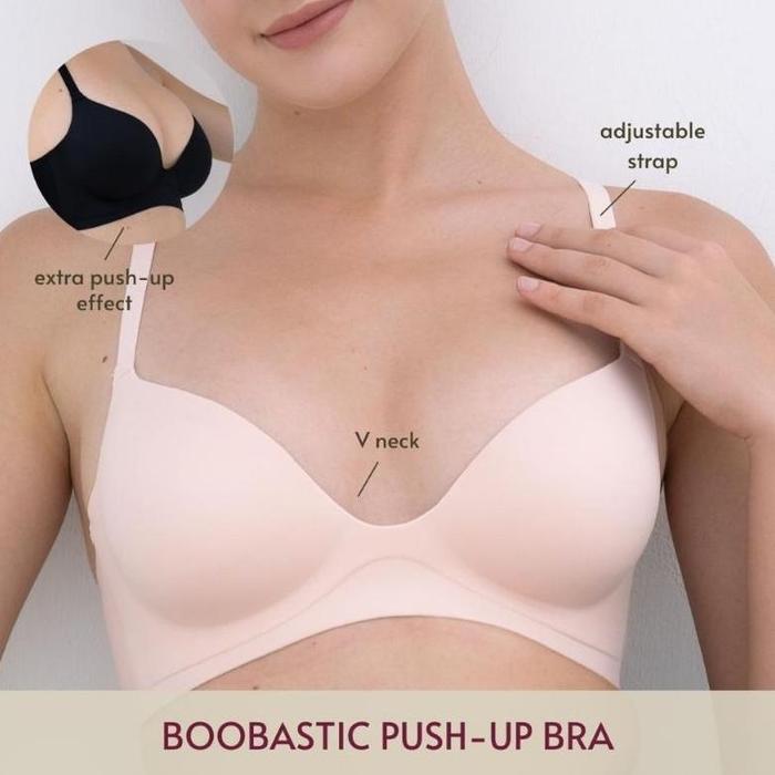 Gambar CHOISE Boobastic 3X PUSH UP BRA | NO WIRE & SUPER PUSH UP | Busa Sangat Tebal & Push up | Cocok untuk PD kecil | Sangat mengangkat PD | Choiseofficial | CHOISE & PHOISE | Choice Official | Choiceofficial | Bombastic - Brown, S dari Toko shoppyngmart undefined Tokopedia