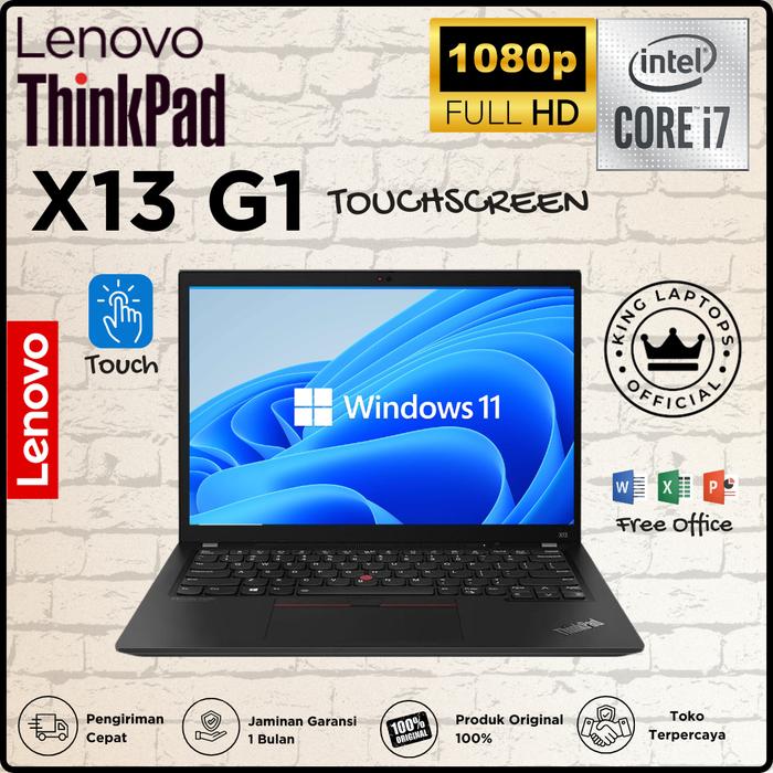 Jual Lenovo ThinkPad X13 Gen 1-Core i7 Gen-10-RAM 16GB-SSD 1TB