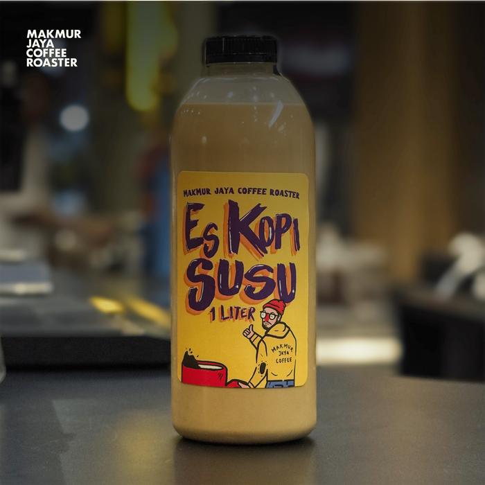 Gambar ES KOPI SUSU MAKMUR - 1LITER | Makmur Jaya Coffee Roasters - Fresh Milk, No Additional dari Makmur Jaya Coffee Roaster undefined Tokopedia