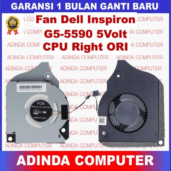 Ventilador Dell Inspiron G5,g7, 5590 006kt2 09thtn 12v V281 | Meses Sin