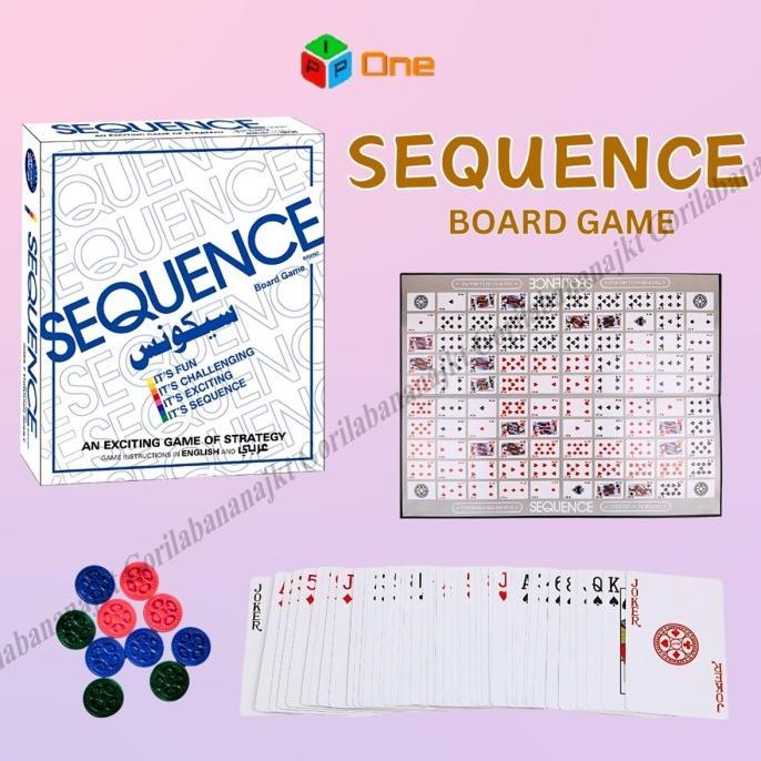 Gambar Game Sequence Kartu Playing An Exciting Card Games Of Strategy dari TOKOGAME432 undefined Tokopedia