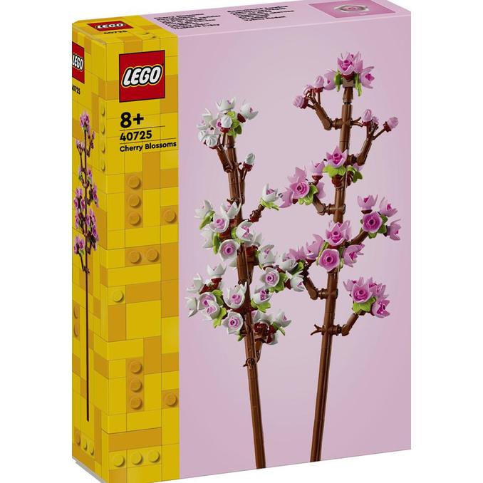 Gambar new produk !!! LEGO Sun flower 40524 - Roses 40460 - Cherry Blossoms 40725 - Lotus 40647 - Lego Bunga Original - 40725 Cherry dari kid kit undefined Tokopedia