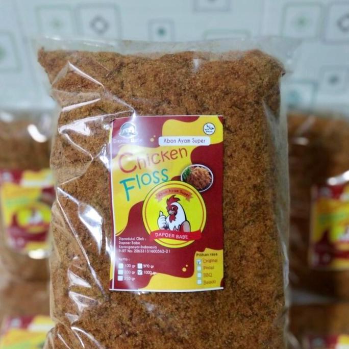 Gambar TERSEDIA Abon ayam dapoer babe kemasan 1 kg - Bbq, 100.000 dari Killa.id STORE undefined 4 Tokopedia
