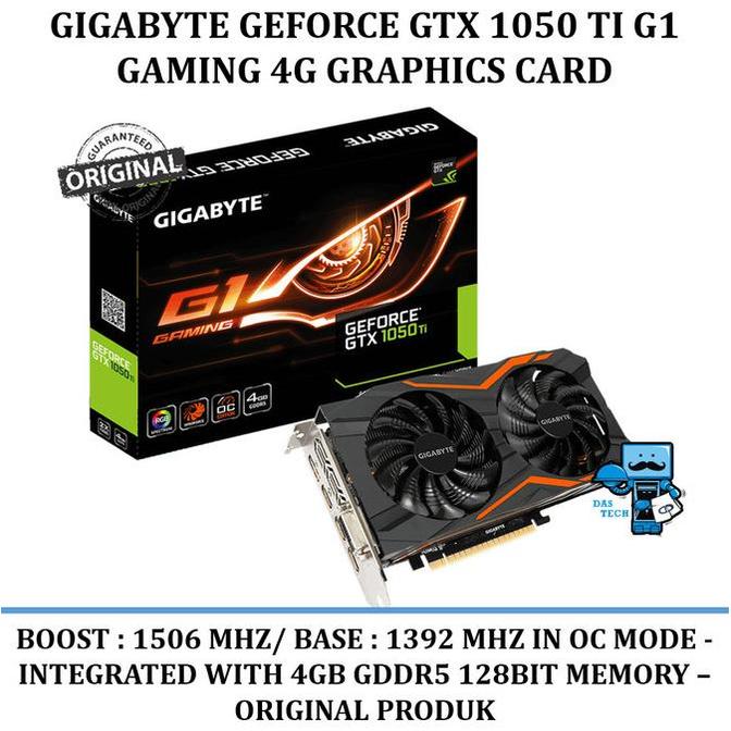 Ti 4gb Gddr5 Gigabyte Gtx 1050 Ti Single Fan Low Profile Gtx 1050